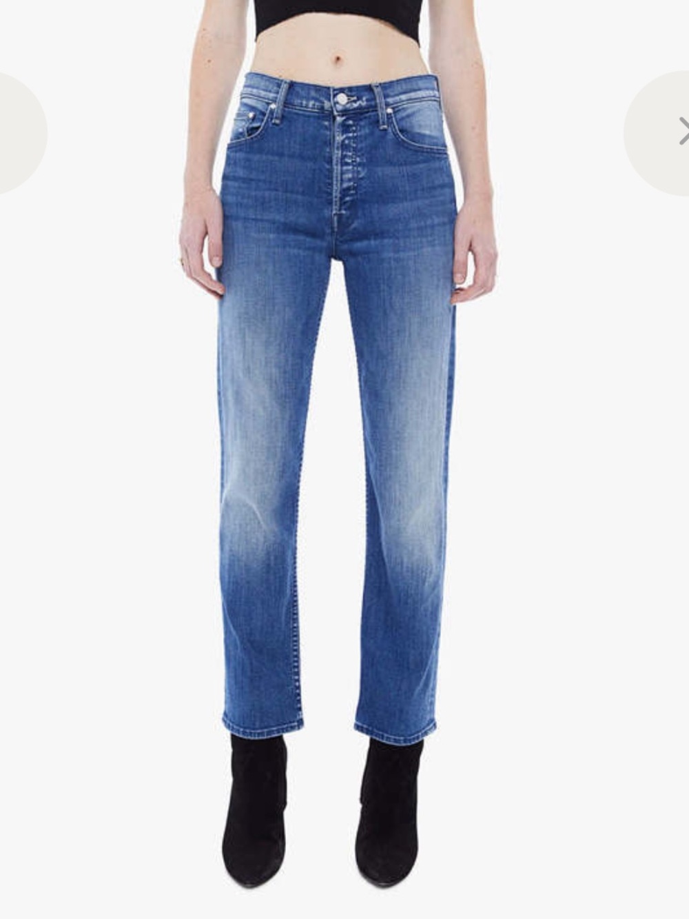 Mother Authentic  High rise size 26 blue denim jeans